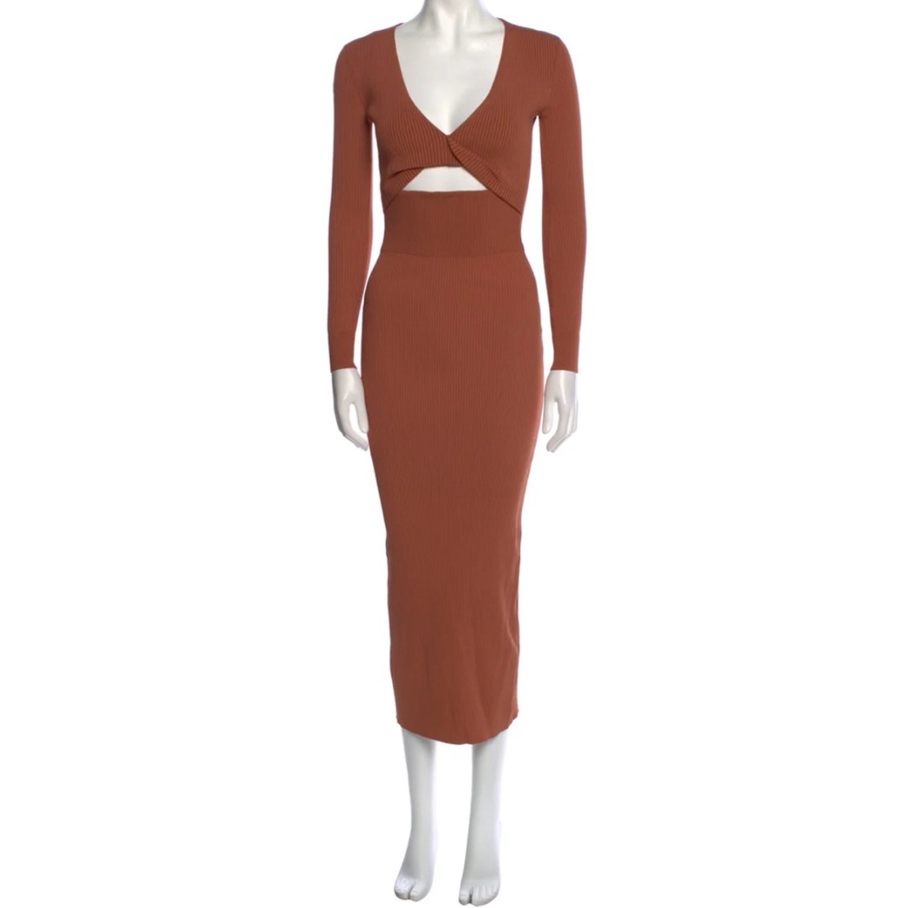 A.L.C. sweater midi dress